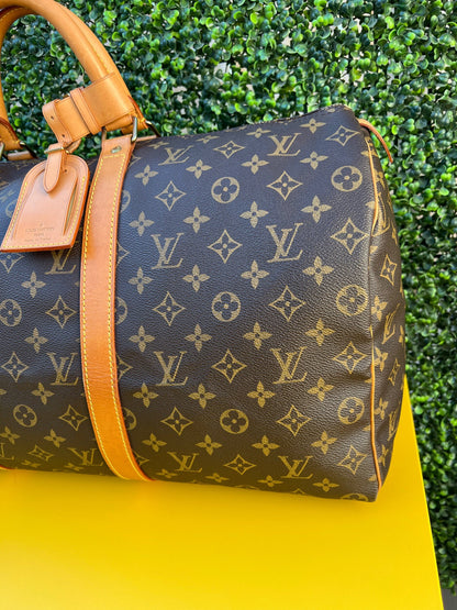 Authentic Preowned LV Keepall 50 Monogram Canvas Travel Bag