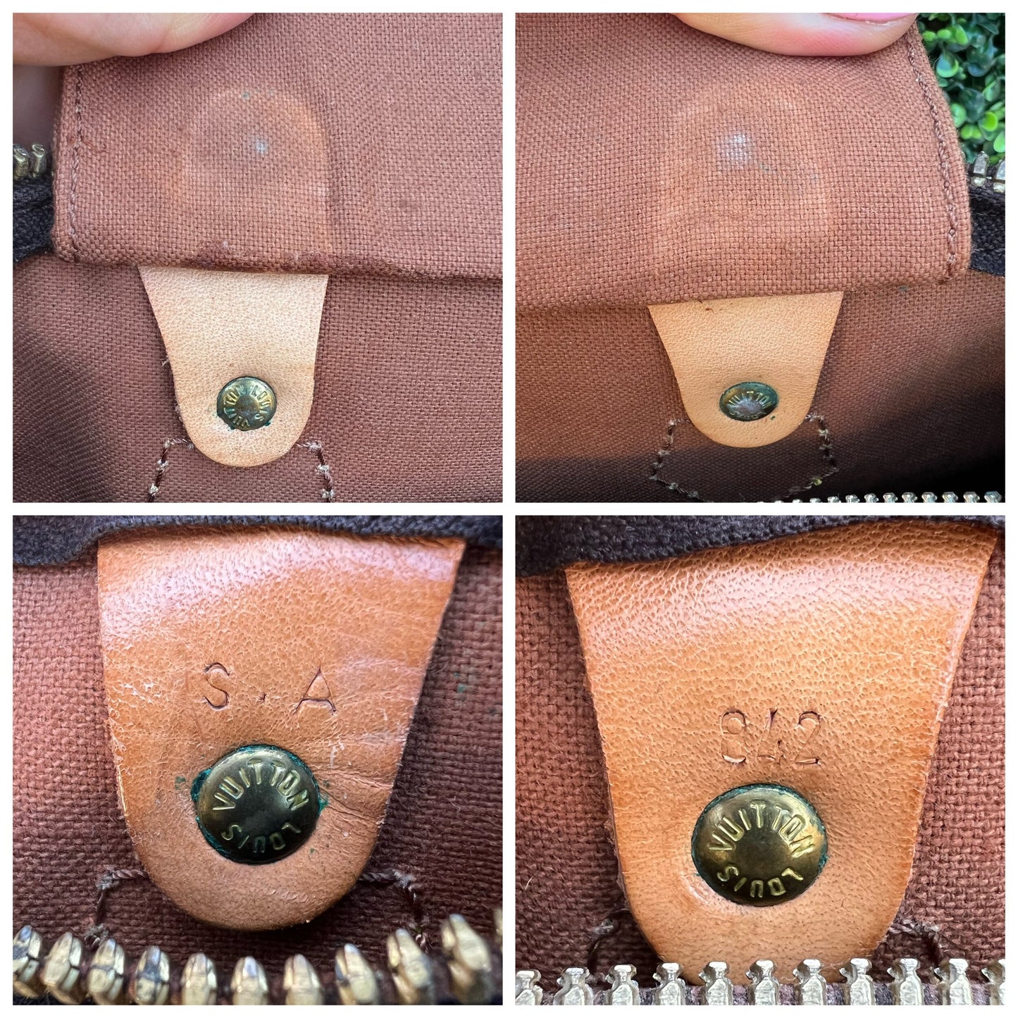 Authentic Preowned LV Vintage Monogram Speedy 30 Bag