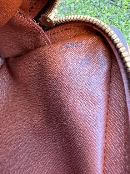Authentic Preowned LV Monogram Pochette Marley Dragonne GM Clutch