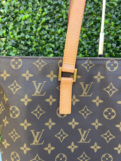 Authentic Preowned Louis Vuitton Cabas Mezzo Tote Monogram Canvas