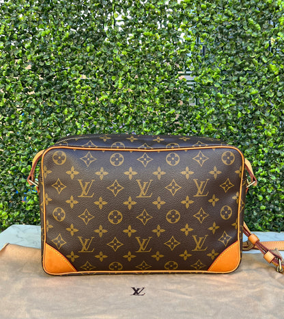 Authentic Preowned Vintage Trocadero 30 Crossbody Bag Monogram Canvas