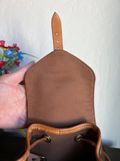 Montsouris PM aka Mini Monogram Canvas Backpack