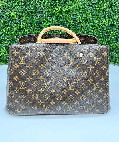 Montaigne GM Monogram Canvas Bag