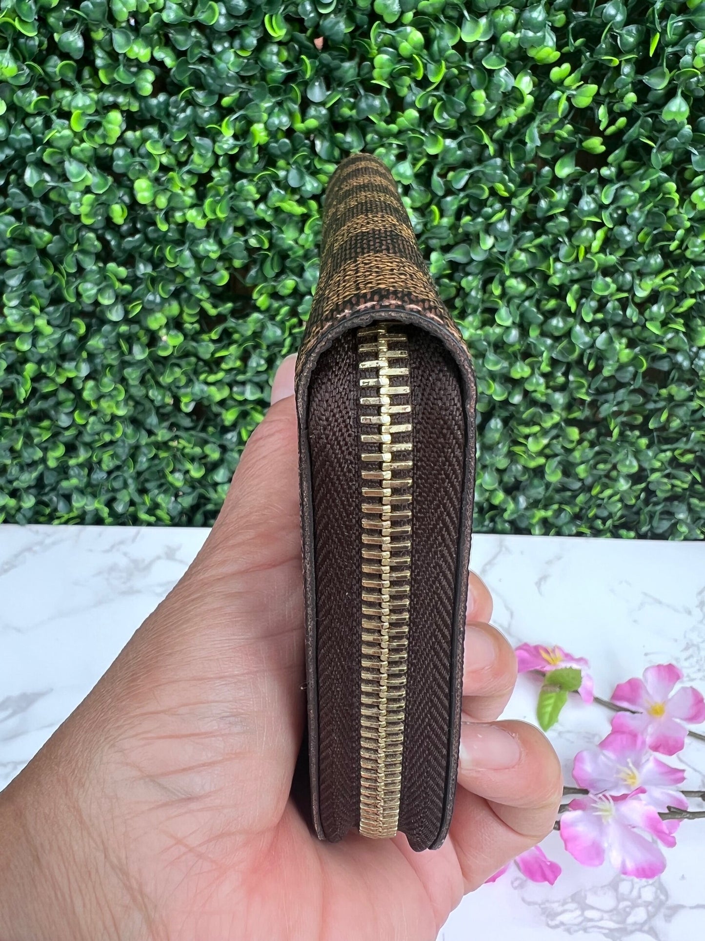 Zippy Wallet Damier Ebene