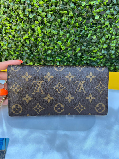 Authentic Preowned LV Accordion Monogram Canvas Clutch Wallet