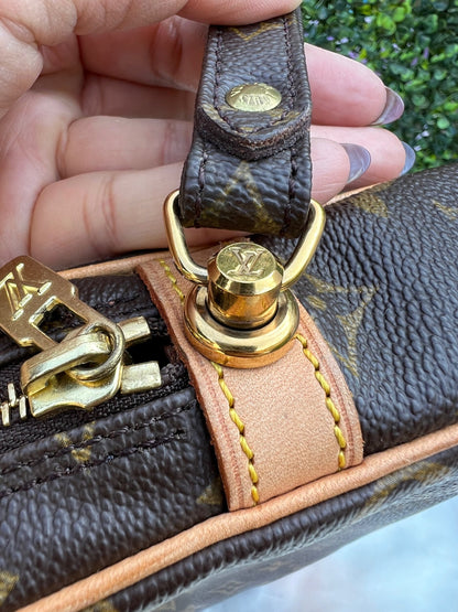 Authentic Preowned Louis Vuitton Marly Dragonne Clutch Monogram Canvas