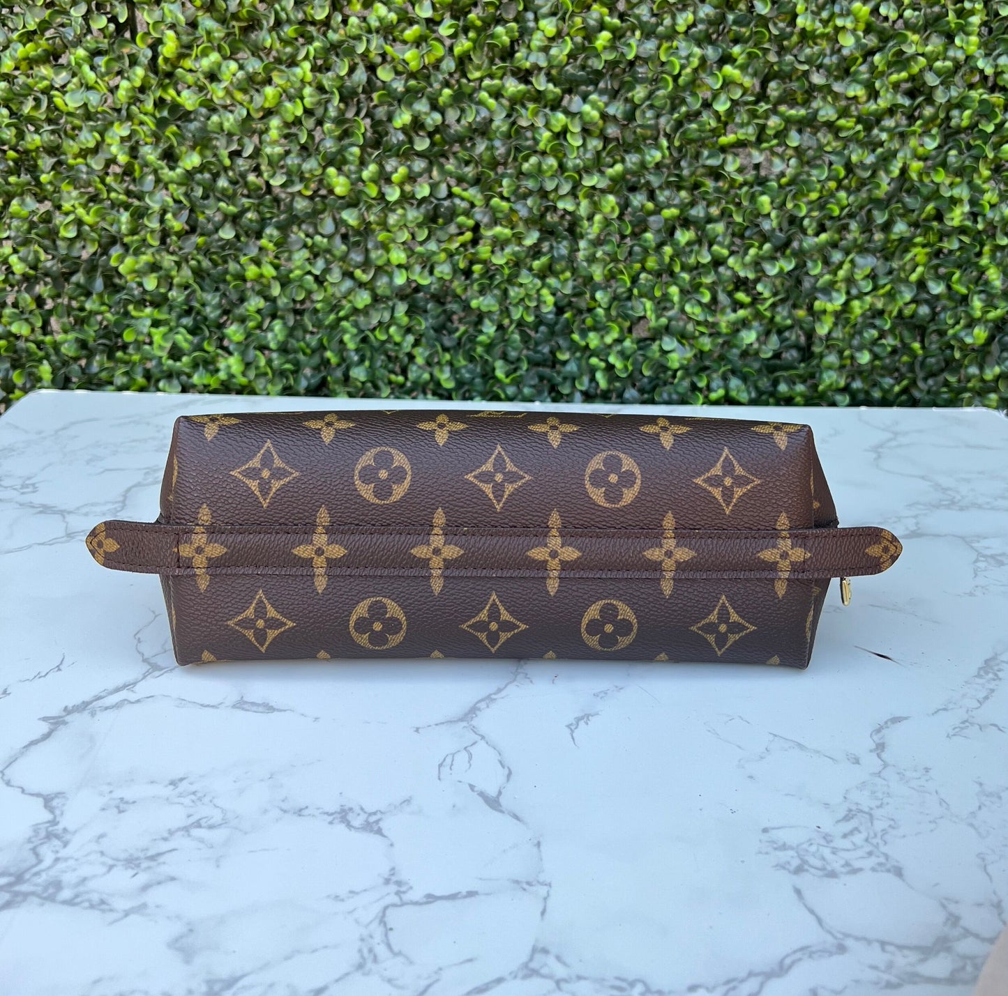 Trousse Demi Ronde Cosmetic Pouch w/Insert Organizer
