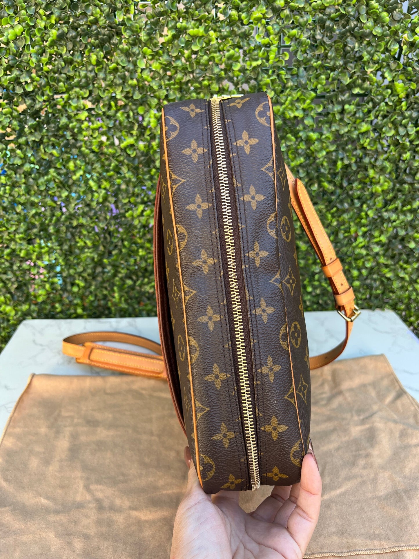 Authentic Preowned Vintage Trocadero 30 Crossbody Bag Monogram Canvas