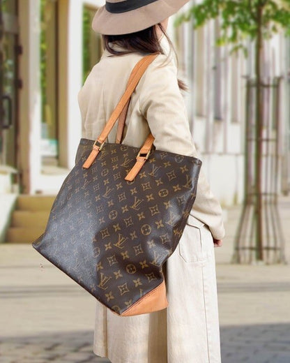 Authentic Preowned Louis Vuitton Cabas Mezzo Tote Monogram Canvas