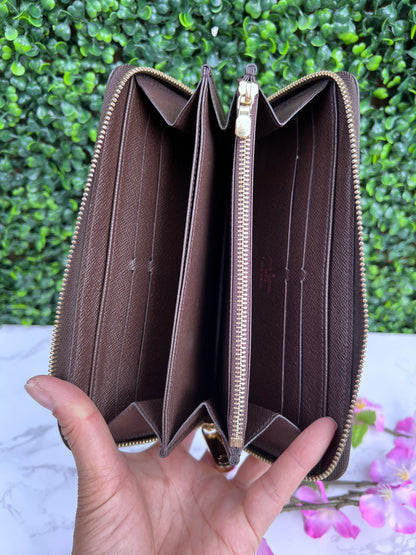 Zippy Wallet Damier Ebene