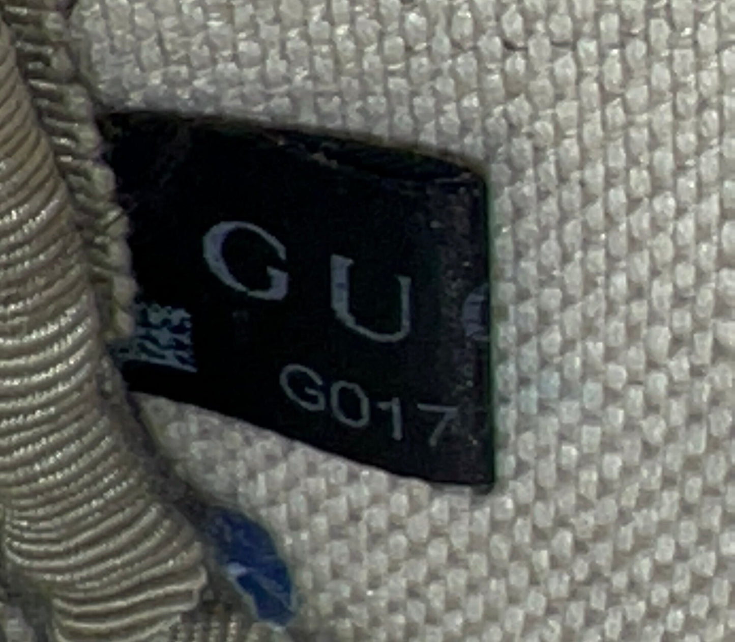Gucci Blue/Grey GG Coated Canvas Messenger Bag