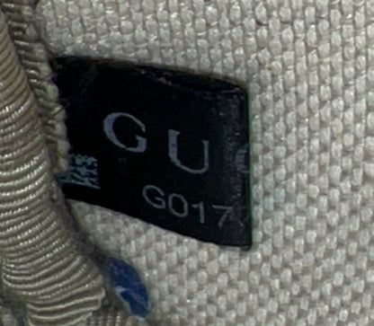 Gucci Blue/Grey GG Coated Canvas Messenger Bag