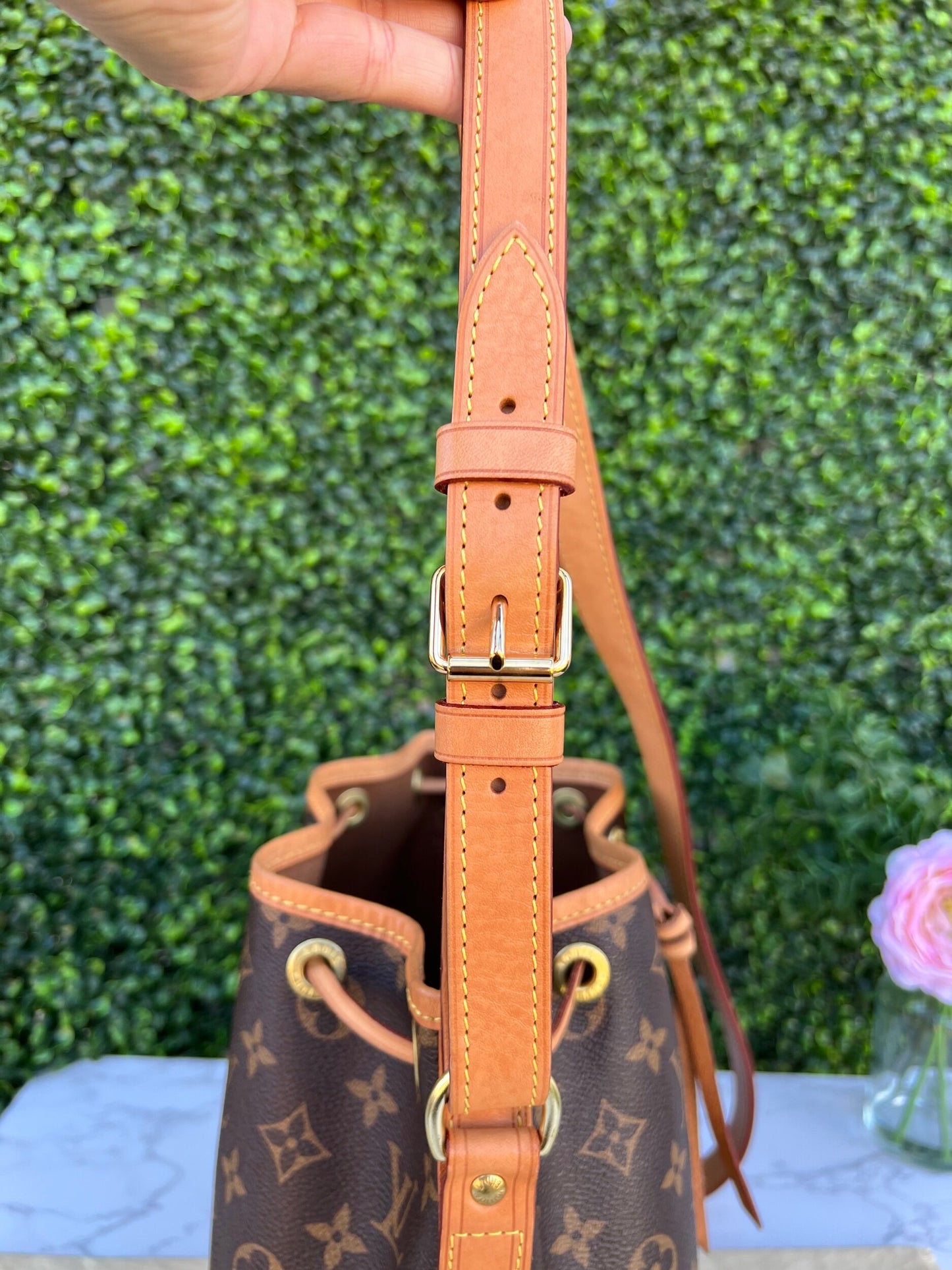 Noe BB Crossbody Monogram Canvas Bag