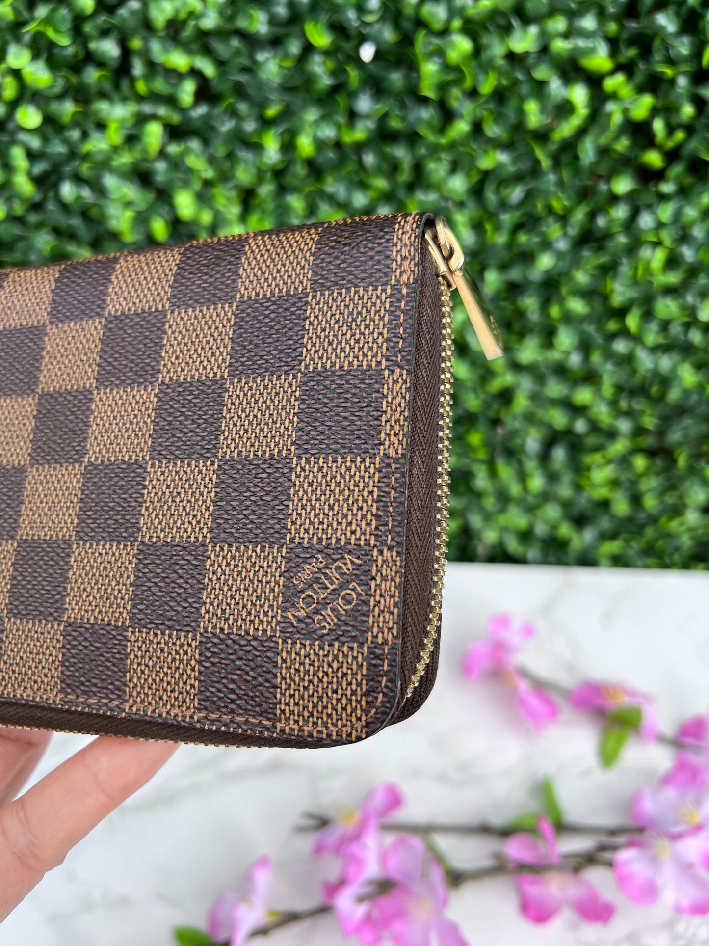 Zippy Wallet Damier Ebene