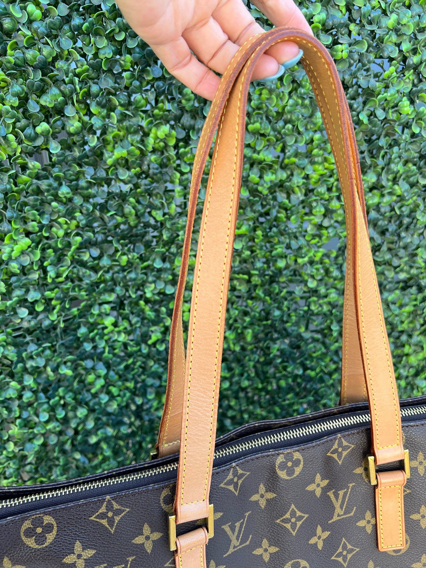 Authentic Preowned Louis Vuitton Cabas Mezzo Tote Monogram Canvas