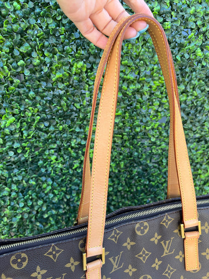 Authentic Preowned Louis Vuitton Cabas Mezzo Tote Monogram Canvas
