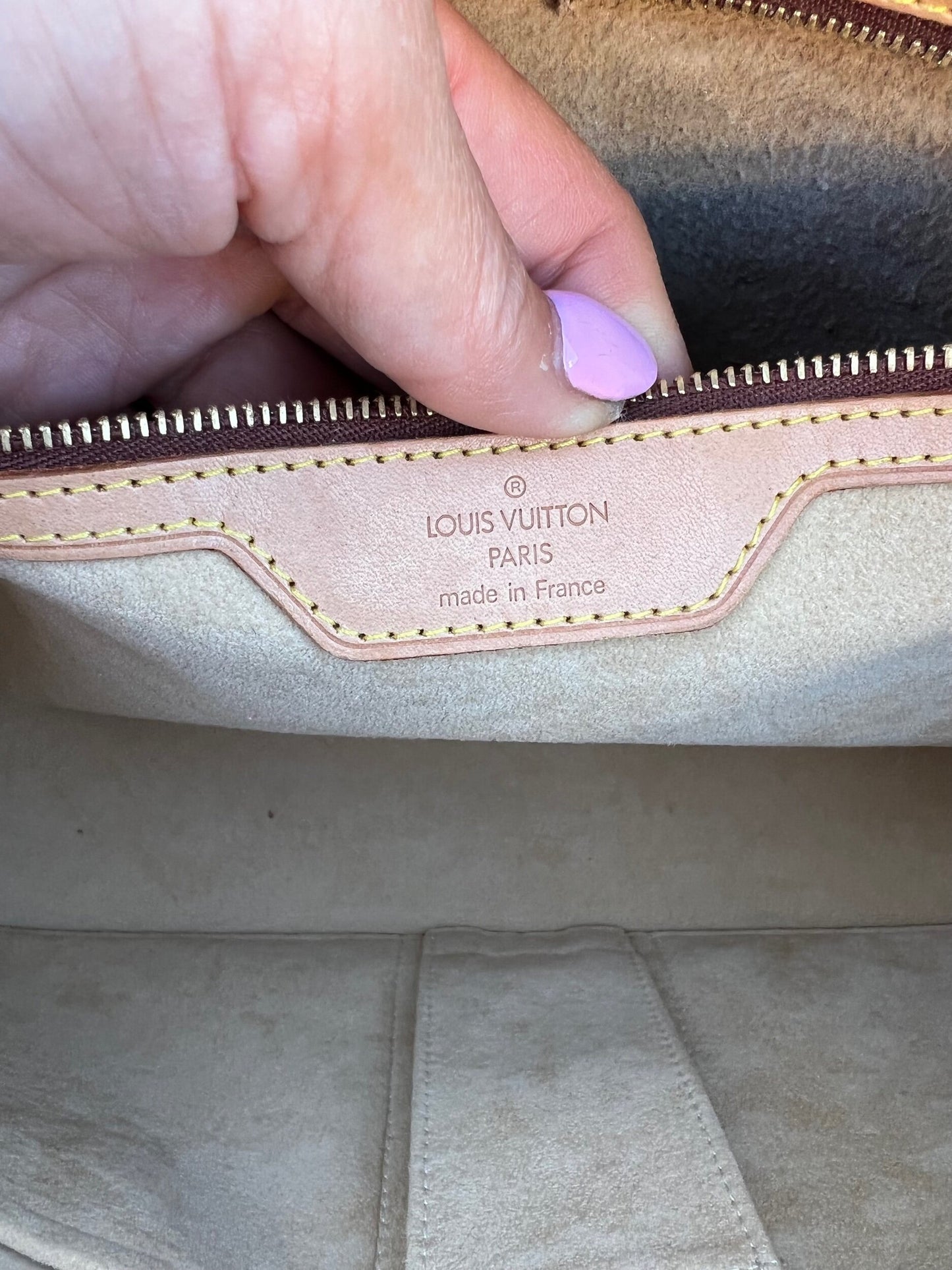 Authentic Preowned LV Monogram Luco Tote