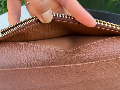 Insolite Monogram Canvs Brown Wallet