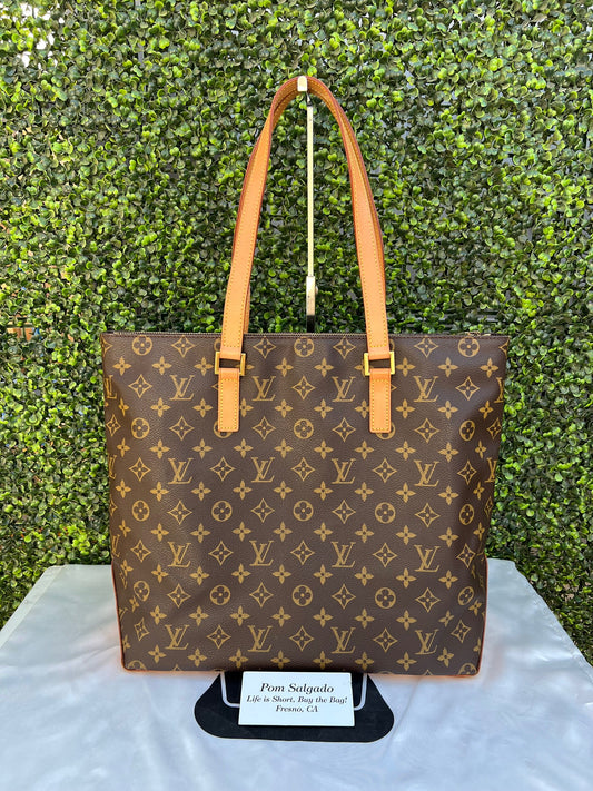 Authentic Preowned Louis Vuitton Cabas Mezzo Tote Monogram Canvas