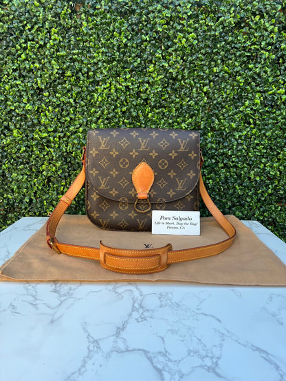 Authentic LV Monogram Saint Cloud GM Crossbody Bag