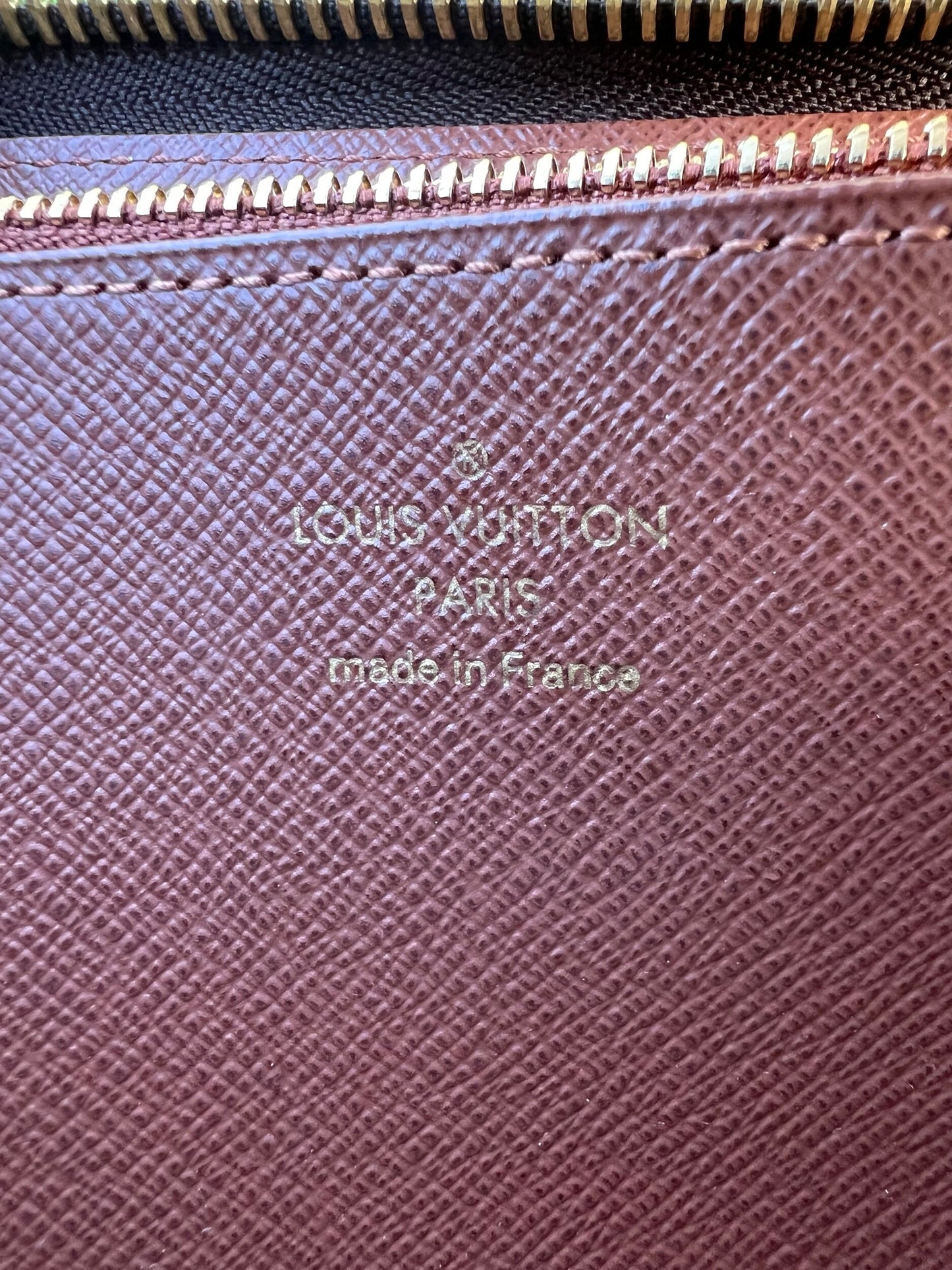 Zippy Wallet Monogram Canvas Brown