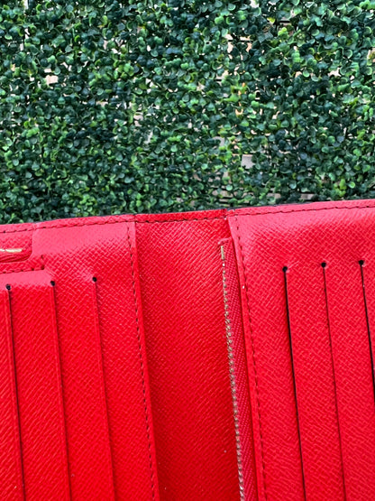 Authentic Preowned Louis Vuitton Insolite Monogram Canvas Wallet Red