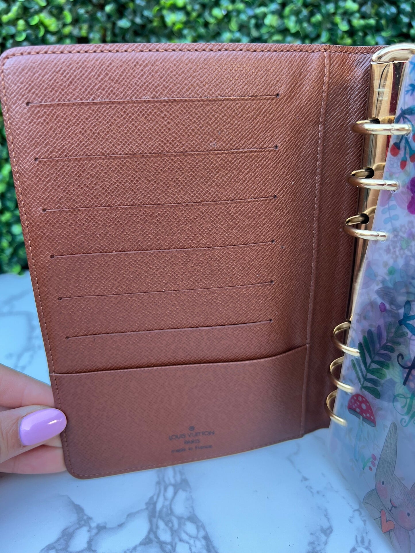Authentic Preowned  LV Monogram Agenda MM Medium