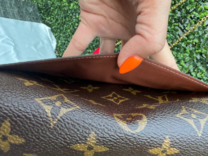 Authentic LV Sarah Monogram Wallet New Model with Crossbody Purse Insert Kit