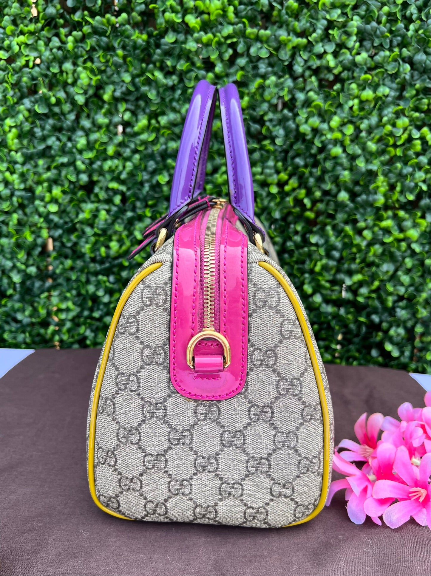 Limited Edition GG Small Boston Bag with Strap