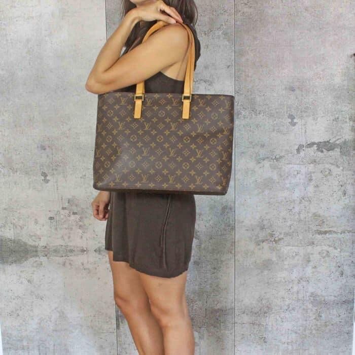 Authentic Preowned LV Monogram Luco Tote