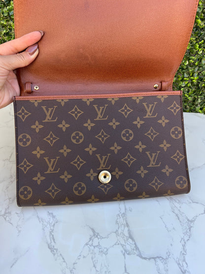 Authentic Preowned Pochette Bordeaux 27 Flap Bag