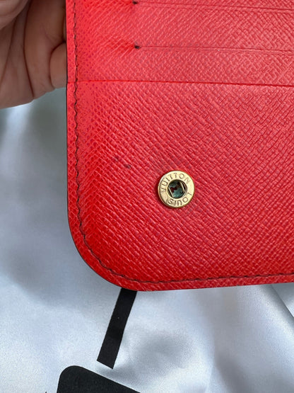 Authentic Preowned Louis Vuitton Insolite Monogram Canvas Wallet Red