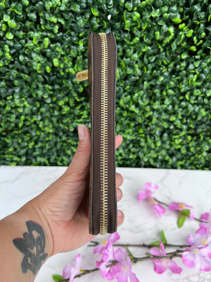 Zippy Wallet Damier Ebene