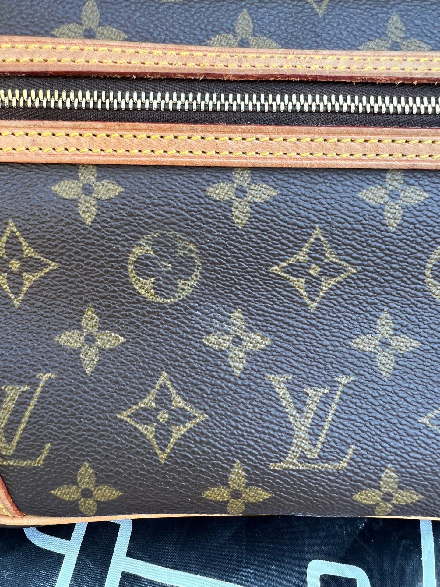 Authentic Preowned Louis Vuitton Marly Dragonne Clutch Monogram Canvas