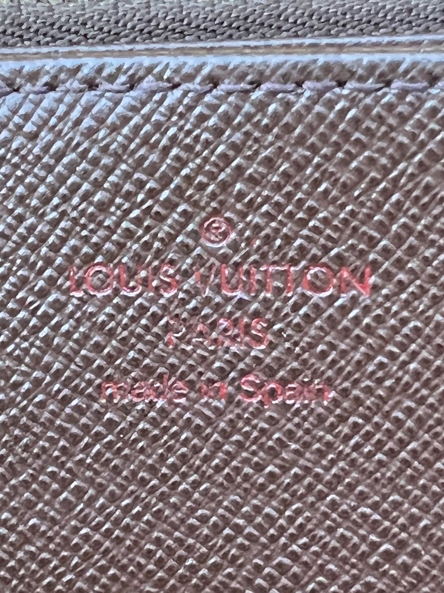 Zippy Wallet Damier Ebene