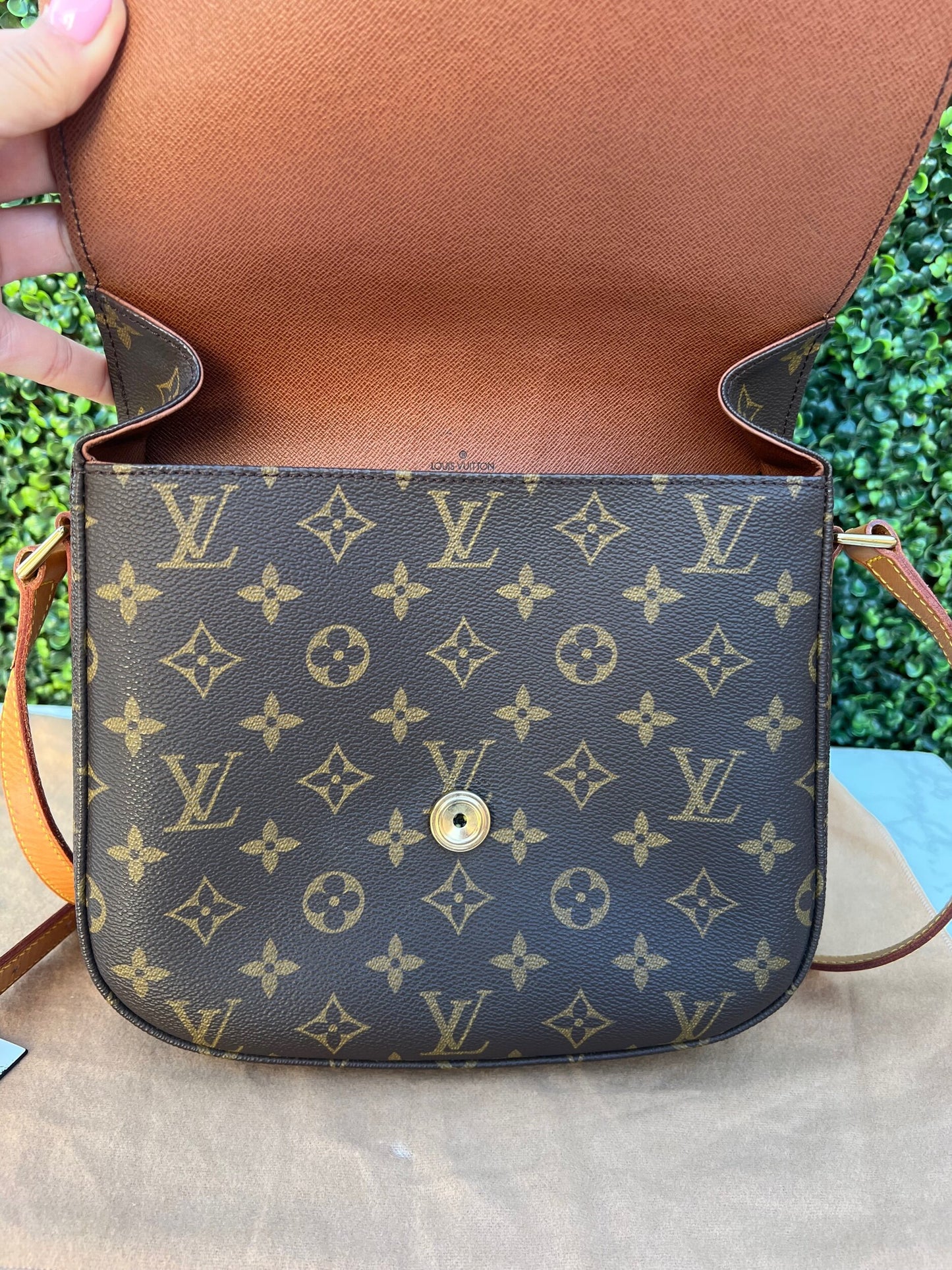 Authentic LV Monogram Saint Cloud GM Crossbody Bag