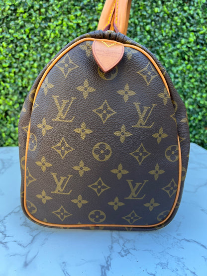 Authentic Preowned LV Vintage Monogram Speedy 30 Bag