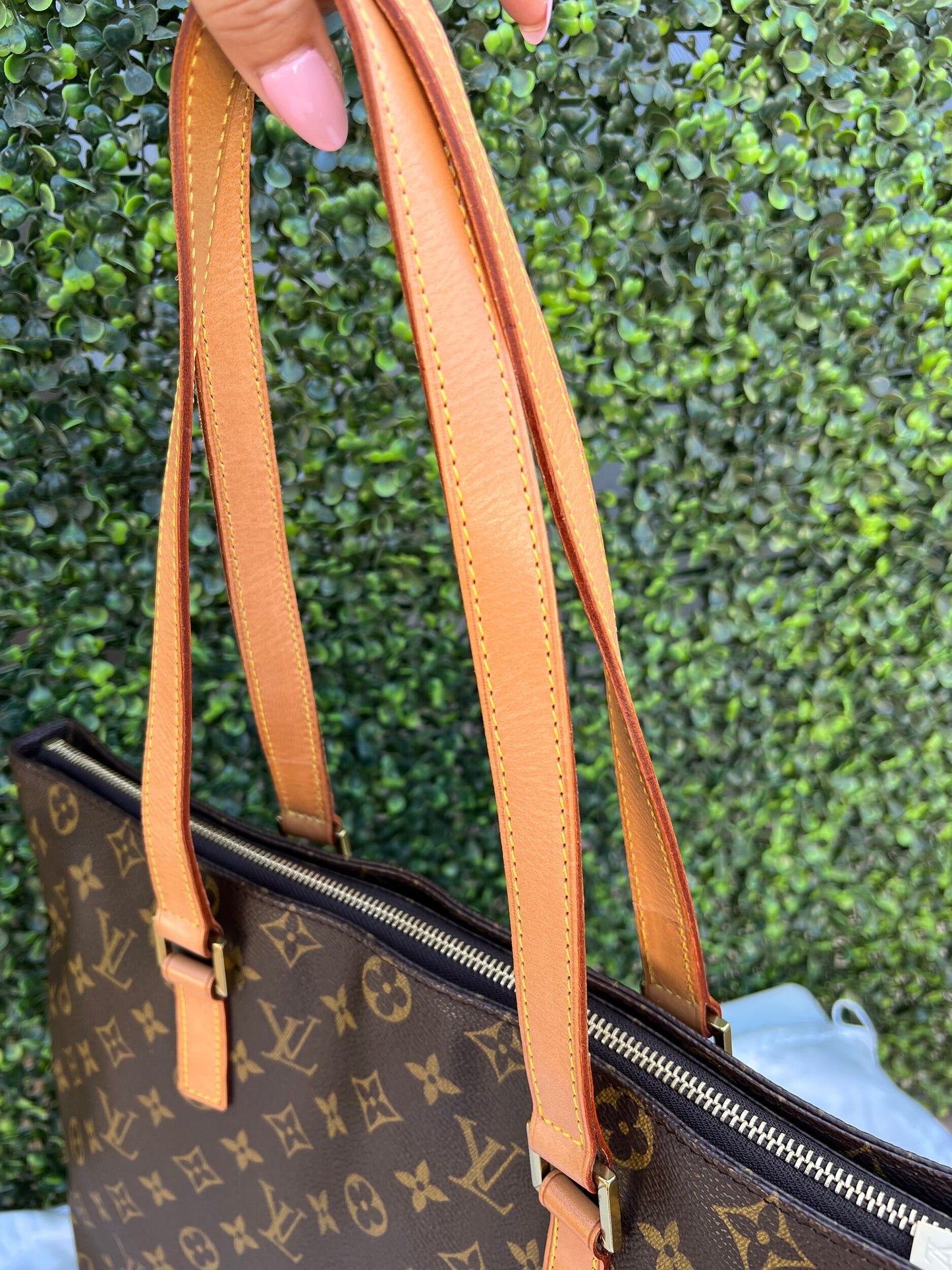 Authentic Preowned Louis Vuitton Cabas Mezzo Tote Monogram Canvas