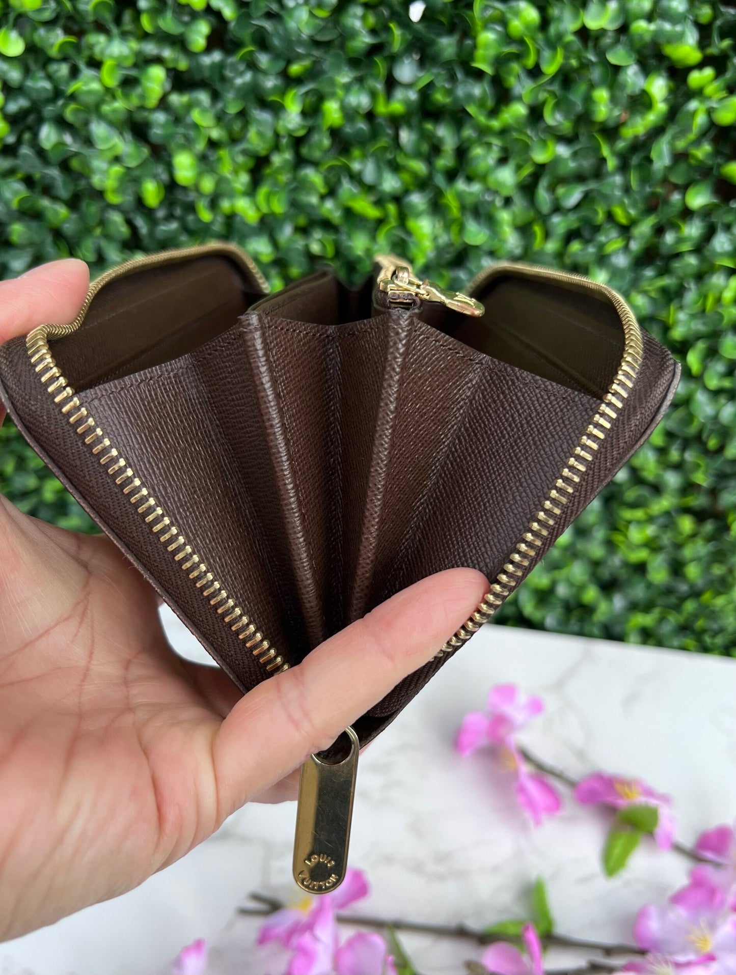 Zippy Wallet Damier Ebene