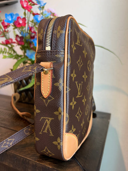 Danube PM Monogram Crossbody Bag