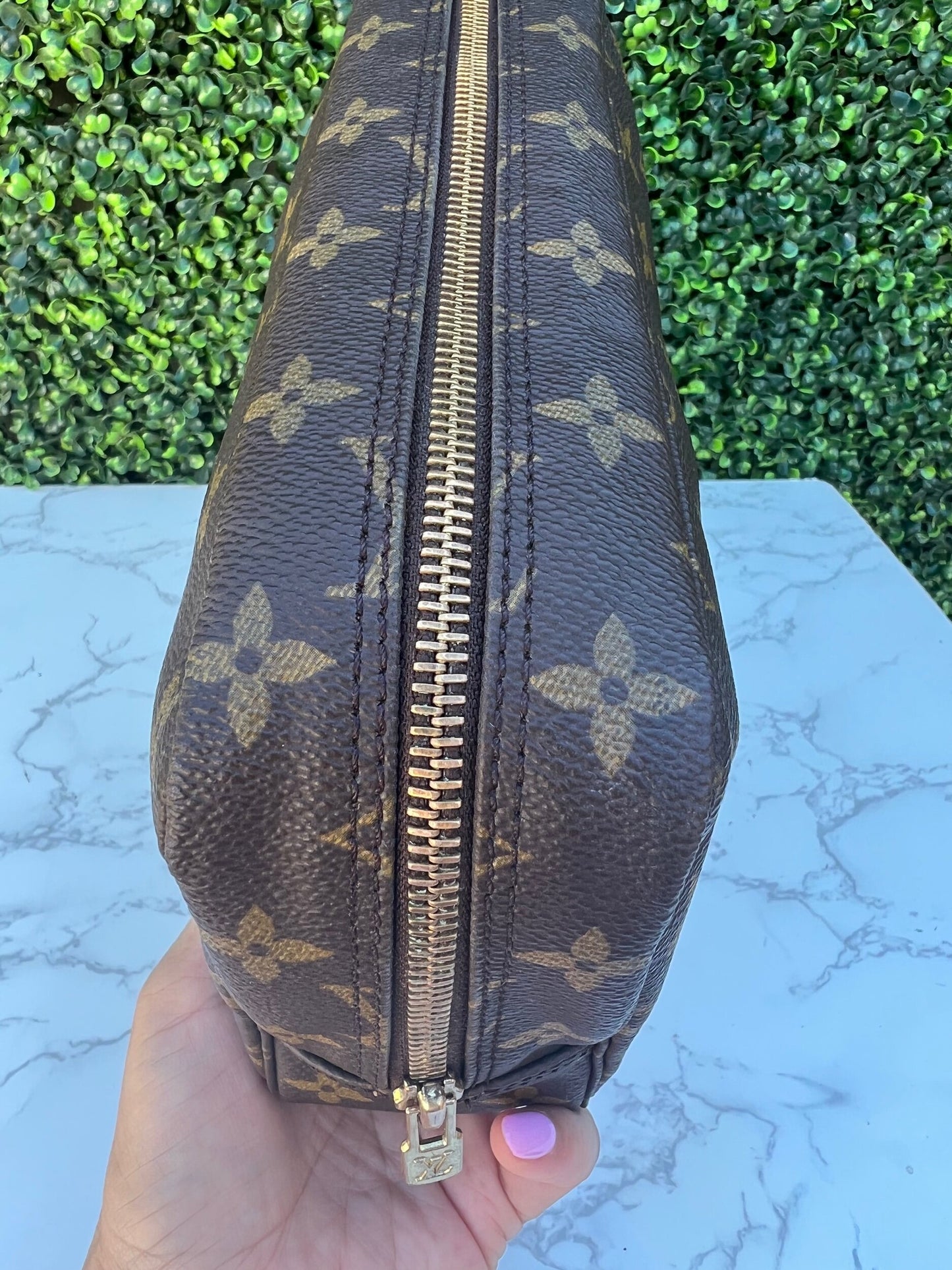 Authentic Preowned LV Monogram Trousse Toilette 23