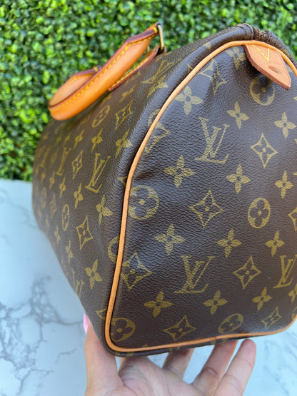 Authentic Preowned LV Vintage Monogram Speedy 30 Bag