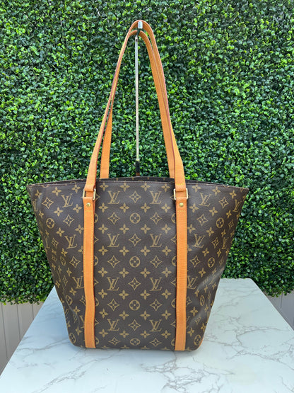 Authentic Preowned LV Monogram Sac Shopping Tote