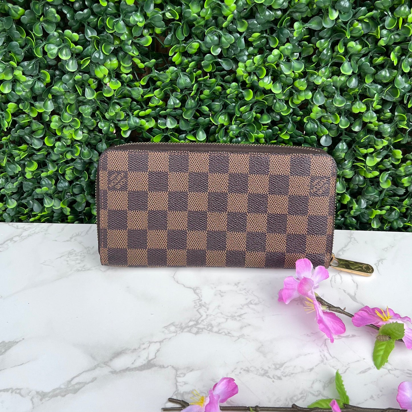 Zippy Wallet Damier Ebene
