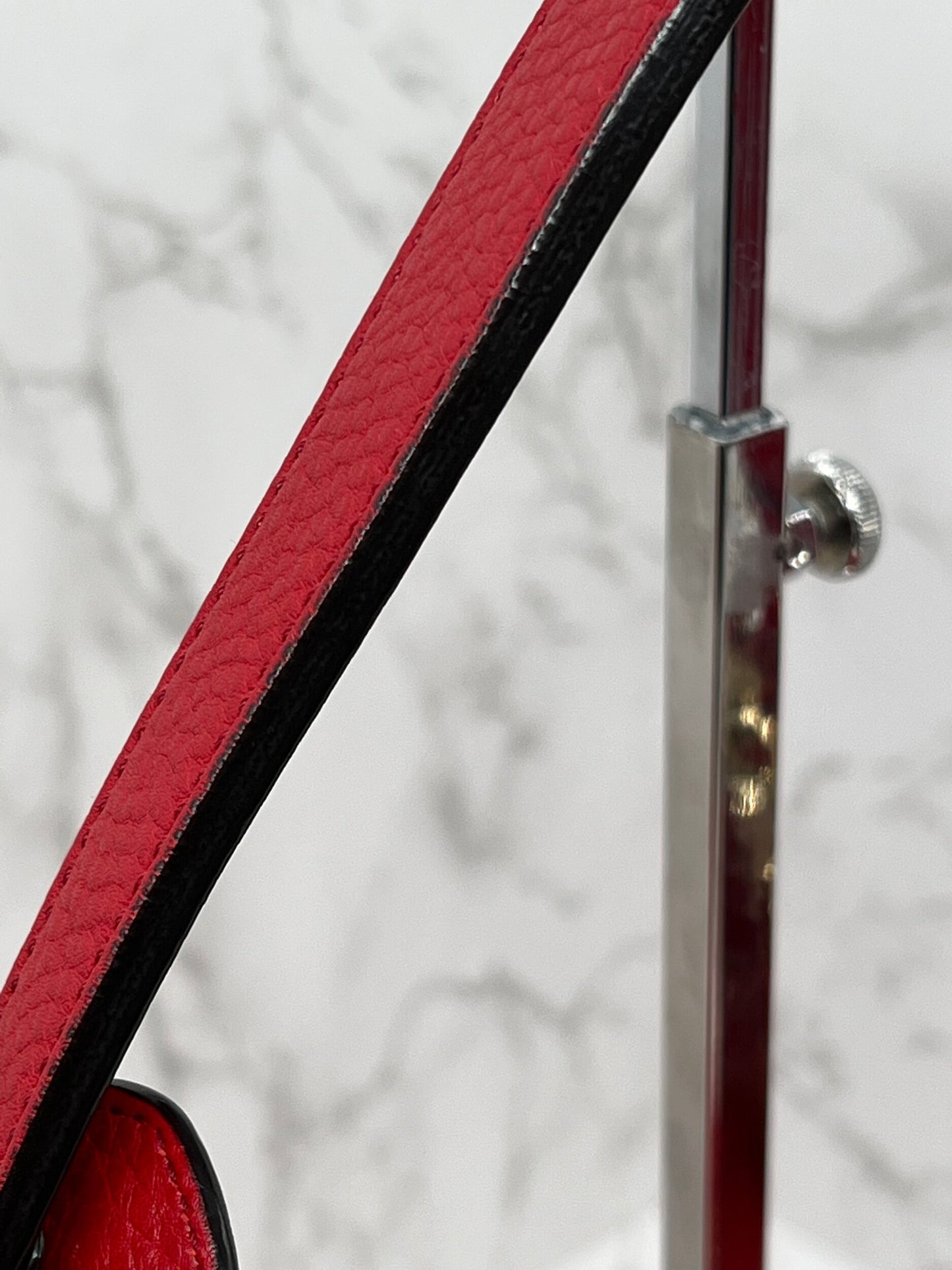 Gucci Pebbled Leather Soho Hobo Bag Red