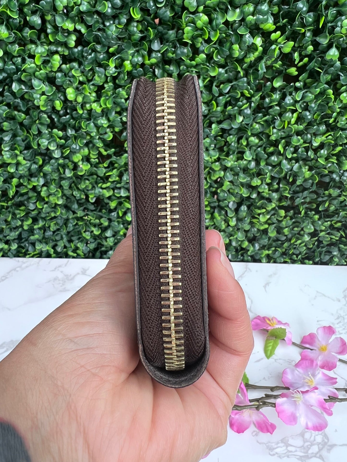 Zippy Wallet Damier Ebene