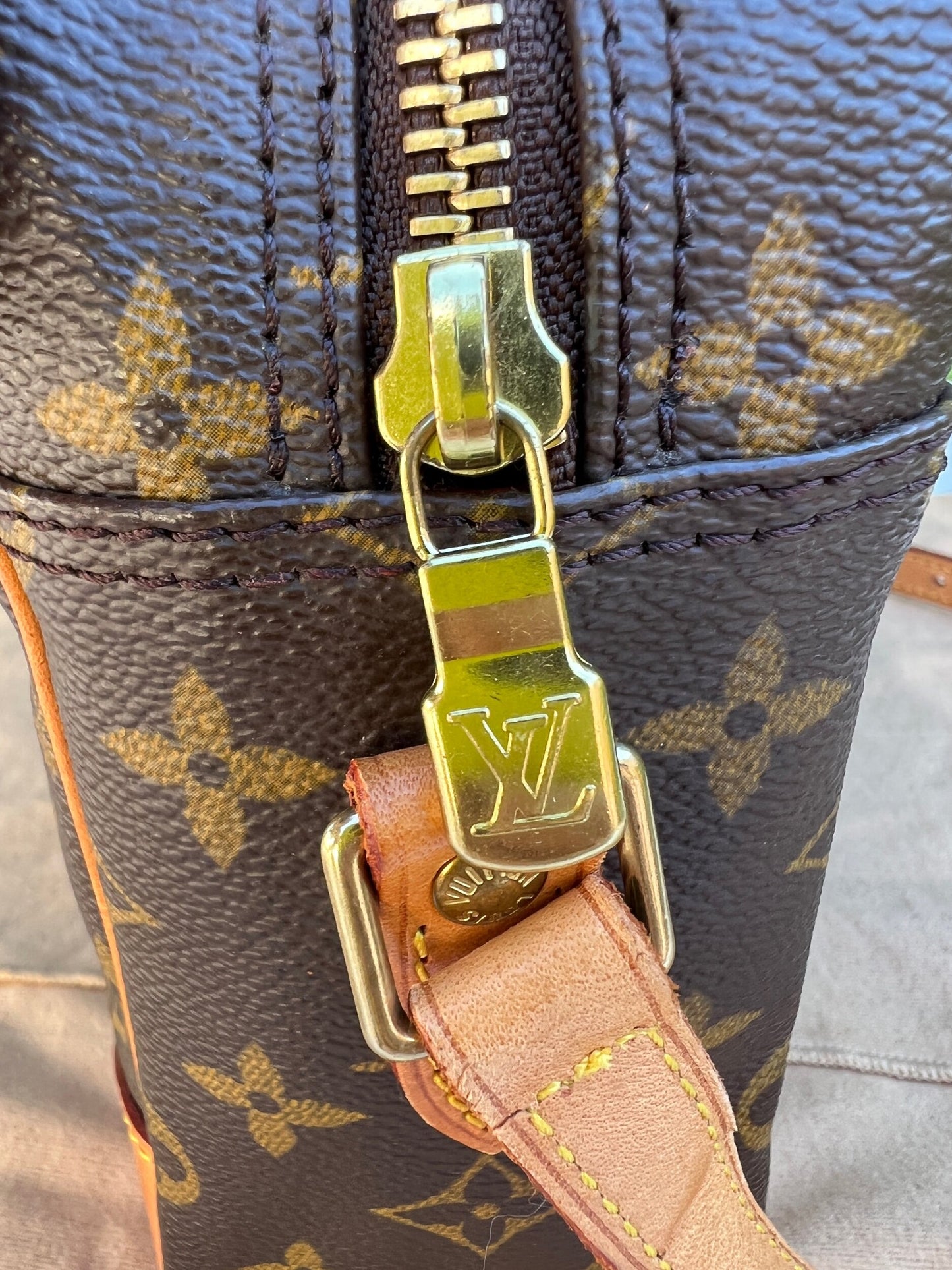 Authentic Preowned Vintage Trocadero 30 Crossbody Bag Monogram Canvas
