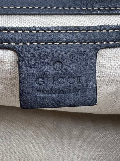 Gucci Blue/Grey GG Coated Canvas Messenger Bag