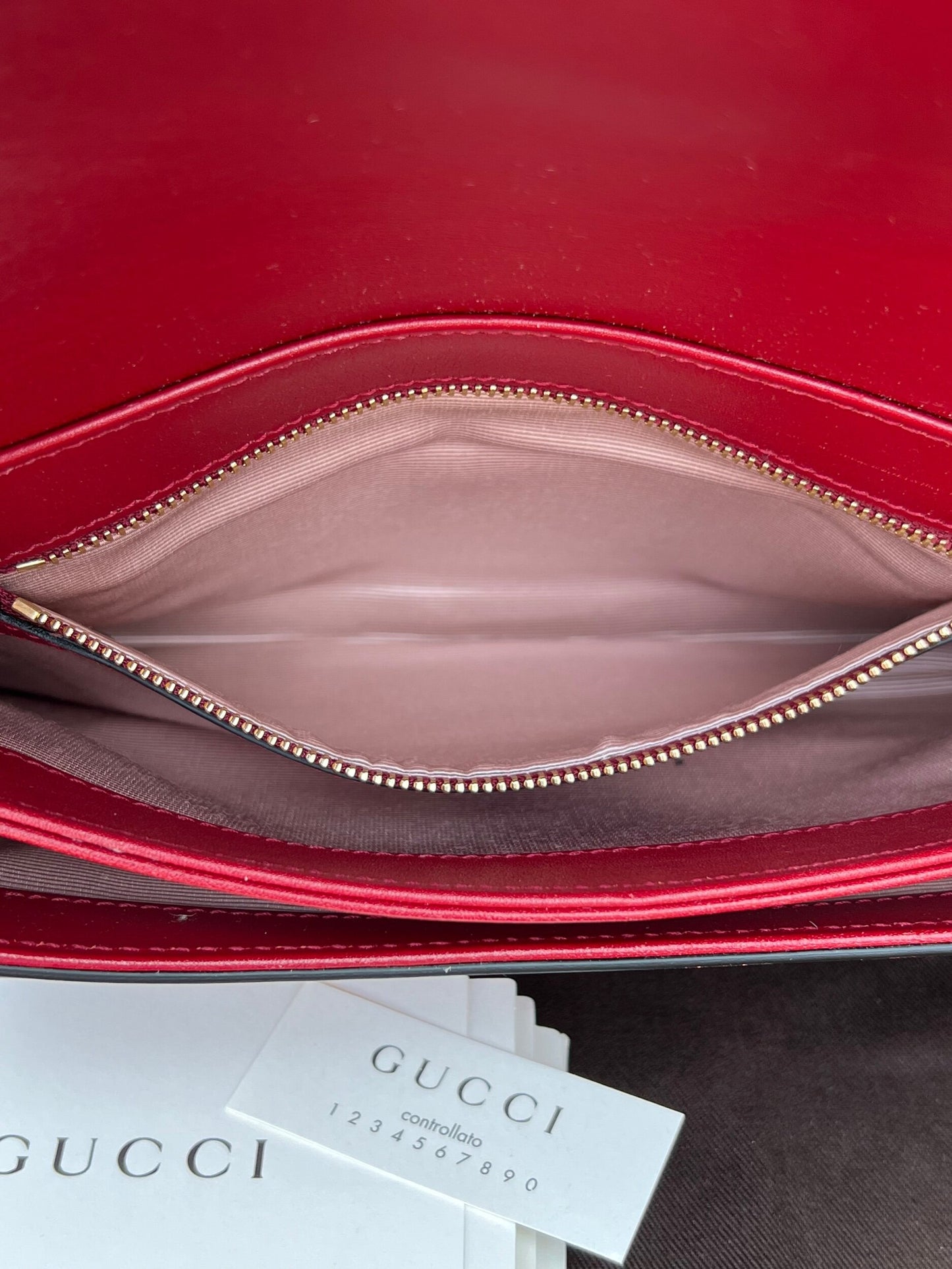 Arli Red Leather Crossbody Bag Vitello Palmellato Lux