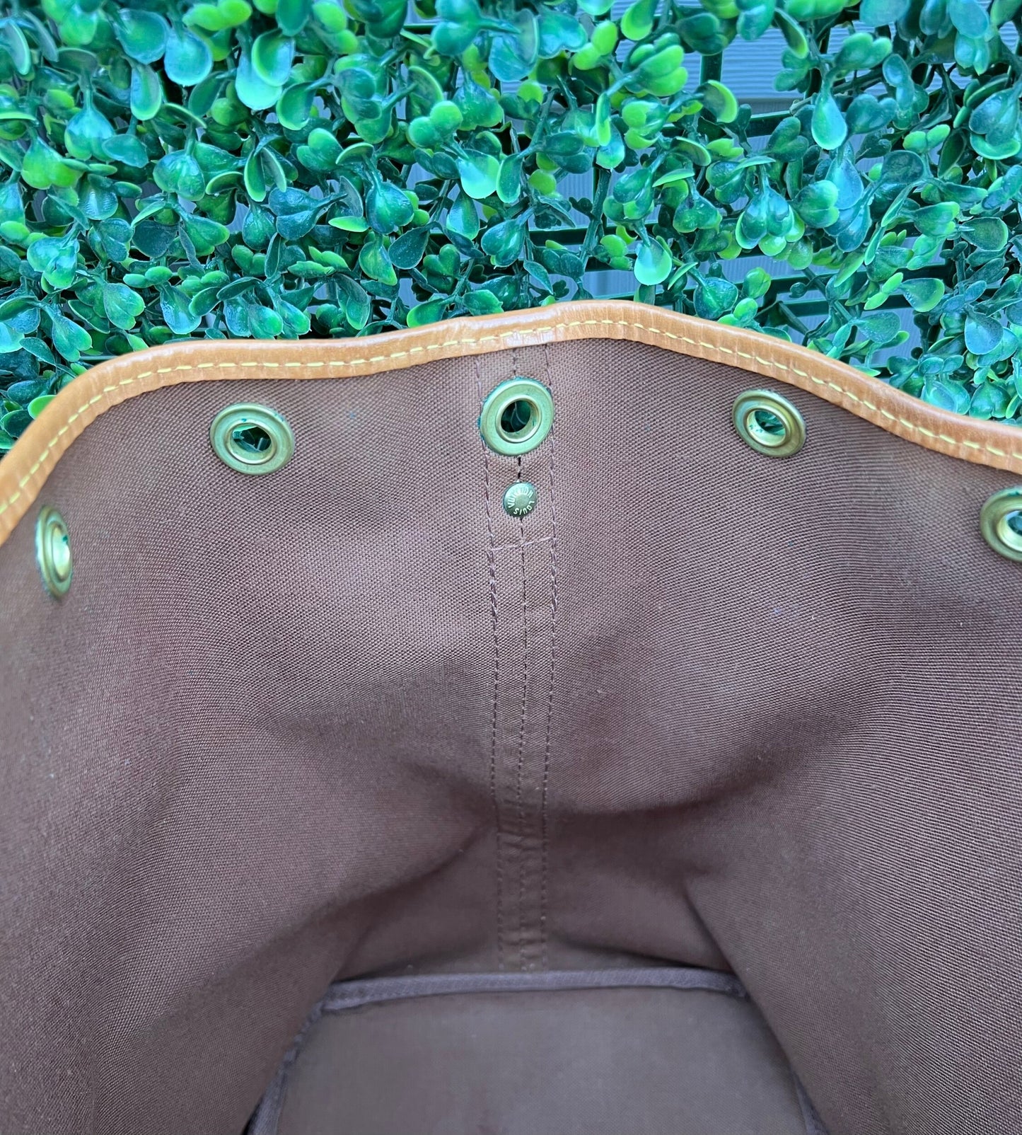 Authentic Preowned LV Vintage Monogram Petite Noe Bucket Bag